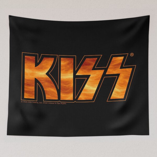 Item preview, KISS Band Fire Thunder Logo  designed and sold by designminimal.