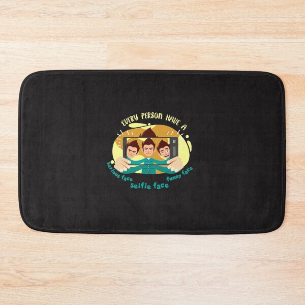 Item preview, Every Person Have a Serious Face Selfie Face Funny Face designed and sold by 1stopselfieshop.