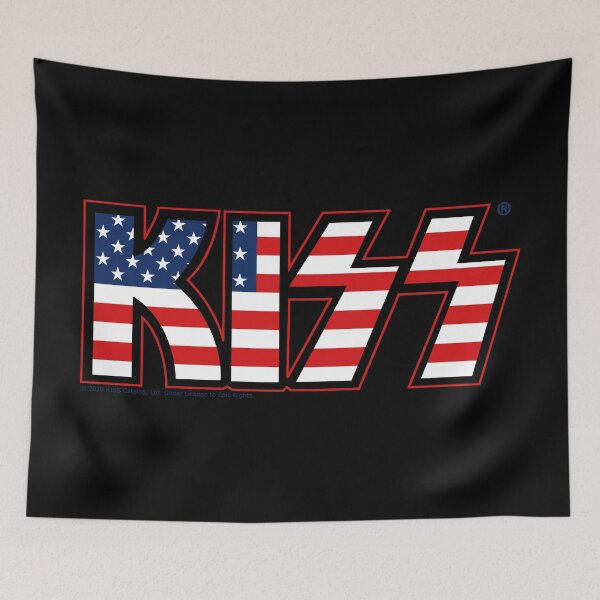 Item preview, KISS Band America Logo Design  designed and sold by designminimal.