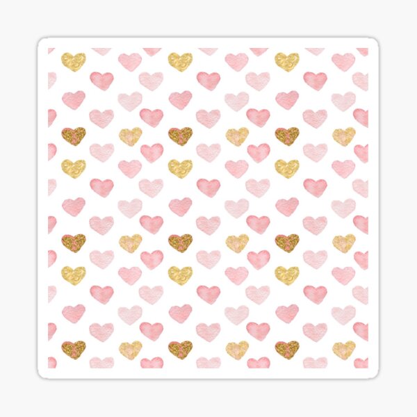 PINK PINK HEART Sticker by Monika Strigel