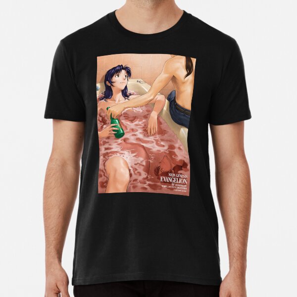 Misato & Kaji - Evangelion 25th Premium T-Shirt