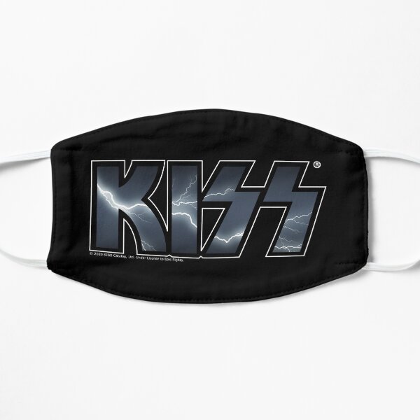 KISS Band Fire Lightning Logo Mask