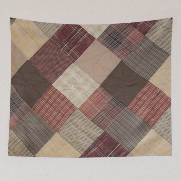 Item preview, Classic retro quilted patchwork quilting pattern mosaic motif designed and sold by baligaia.