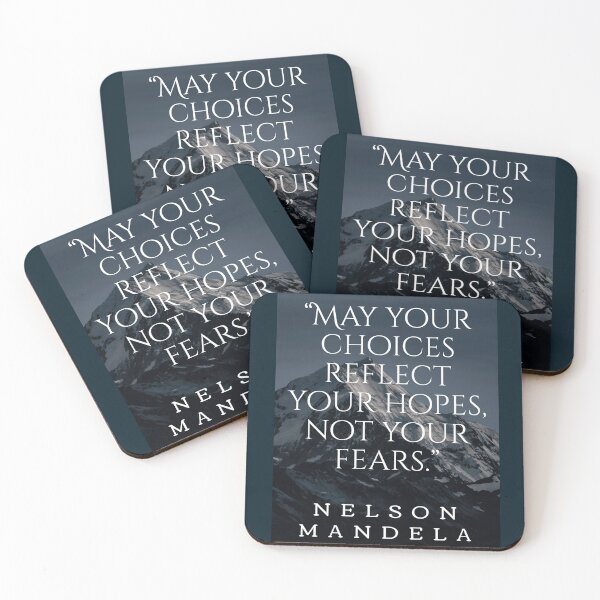 Item preview, Nelson Mandela Quote designed and sold by KNBS.