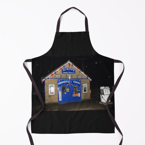 Item preview, "Aidensfield Garage" at night. designed and sold by Billlee.
