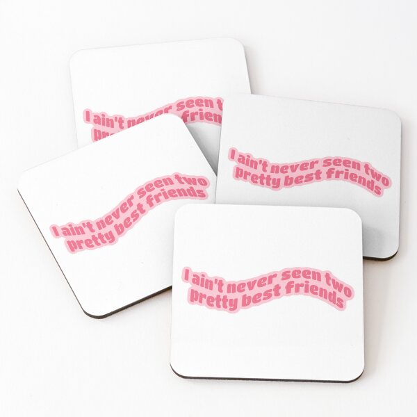 Item preview, I Ain’t Never Seen Two Pretty Best Friends designed and sold by letteringolivia.