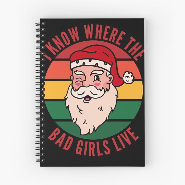Item preview, Naughty Christmas Bad Santa Girls Funny Inappropriate Gift designed and sold by VDKMerch.