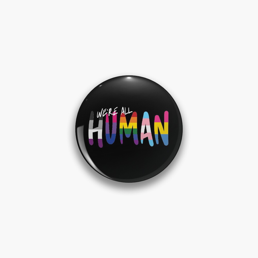 Human_handwritten, various flags 1 Pin