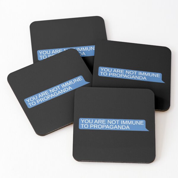 Item preview, You are not immune to propaganda designed and sold by Statim.