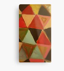 Tri Force Metal Print