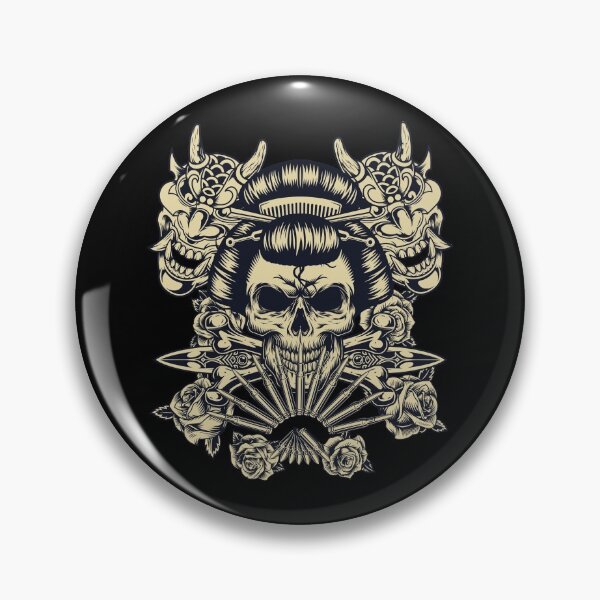 Item preview, Samurai Skull designed and sold by kalud-zoldyck.