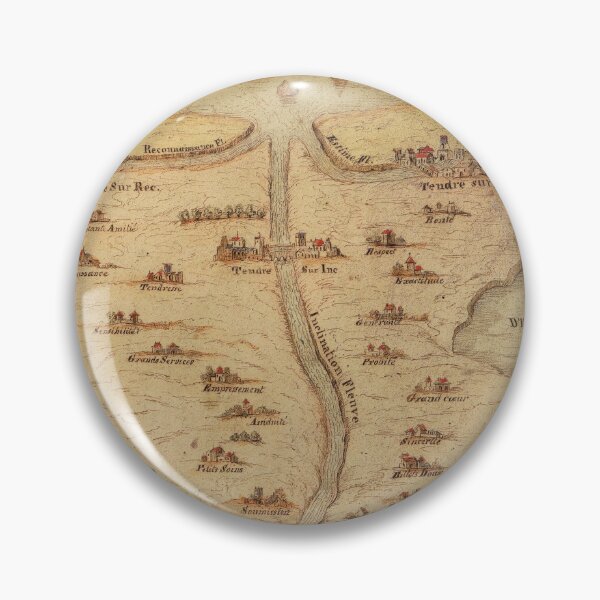 Item preview, La Carte du Tender -  Map of Tendre  designed and sold by Aura-E.
