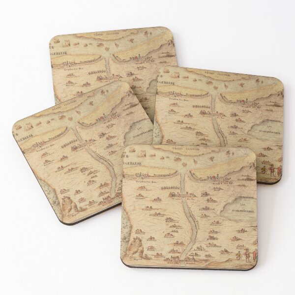 Item preview, La Carte du Tender - Mapa de Tendre designed and sold by Aura-E.