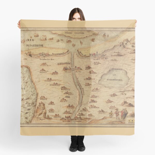 Item preview, La Carte du Tender -  Map of Tendre  designed and sold by Aura-E.