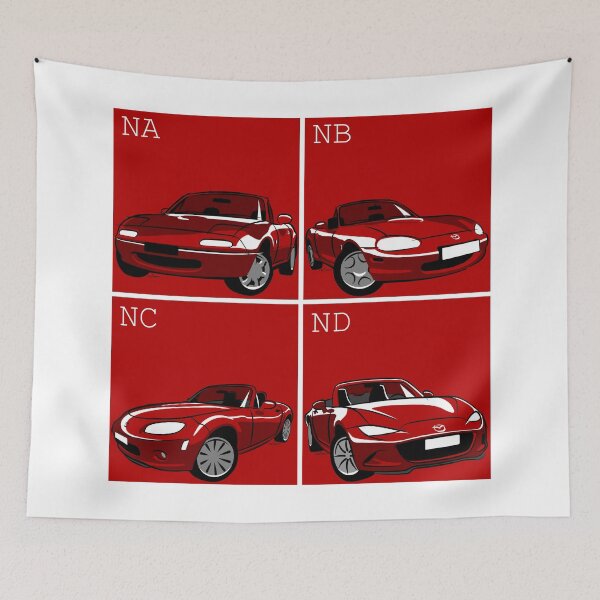Item preview, Mazda MX-5 / Miata evolution designed and sold by car2oonz.