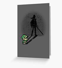 Becoming a Legend - Link Greeting Card