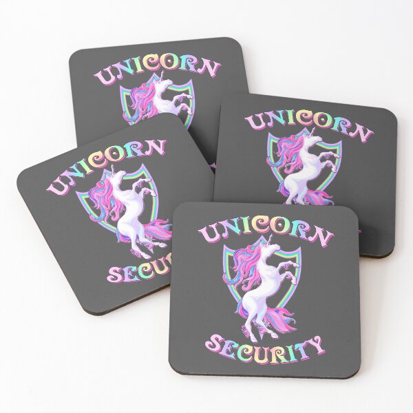 Item preview, Rainbow Unicorn Security designed and sold by Andrew Gaia.