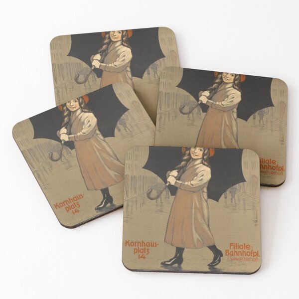 Item preview, retro schirmfabrik hluthi flukiger bern designed and sold by CorasPosters.