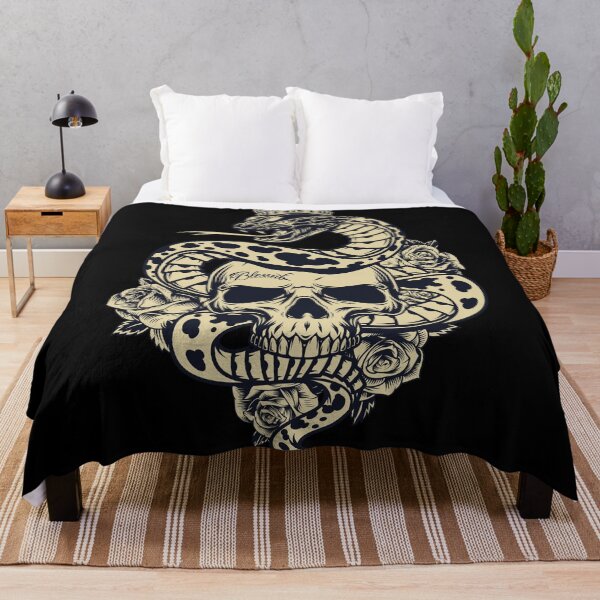 Item preview, Snake through Skull designed and sold by kalud-zoldyck.