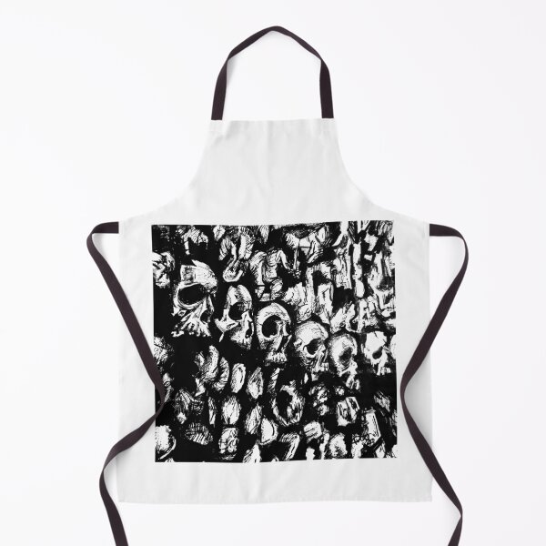 Item preview, Wall of Skulls Classic B&W designed and sold by PhilippaTomlin.