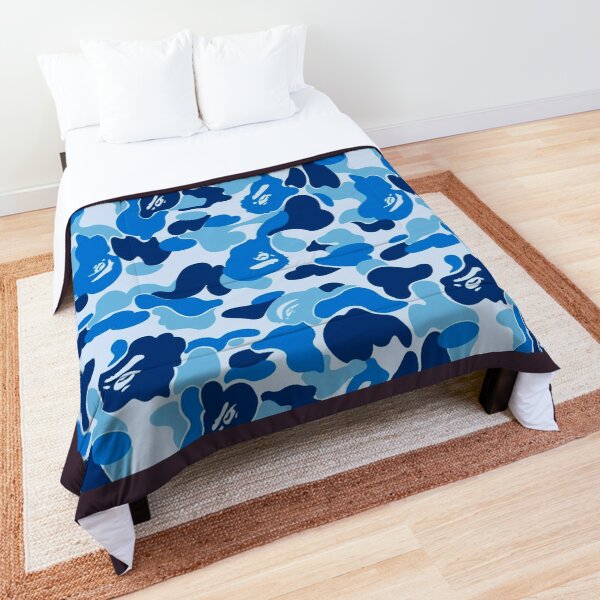 bape camo blue ベ イ ジ ン グ ・ エ イ プ a bathing ape mask Comforter