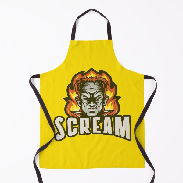 Item preview, Scream Burning Frankenstein Pop Art designed and sold by Mustard Prophet.