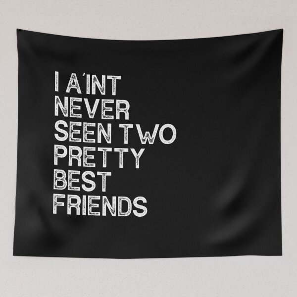 Item preview, Never Seen Two Pretty Best Friends designed and sold by GlowinUp Shop.