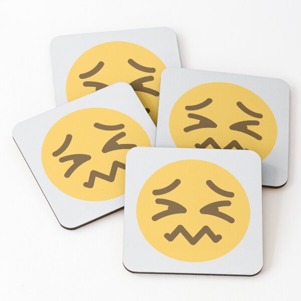 Item preview, Confounded Face designed and sold by Stitchmoji.