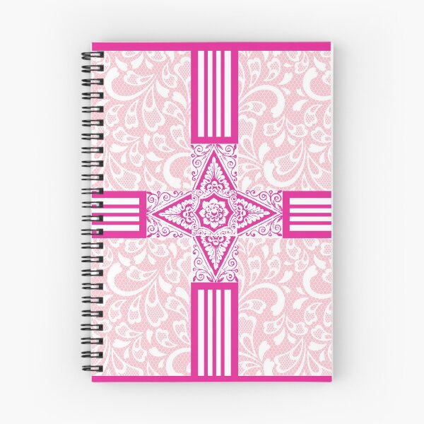 Item preview, A Cross (Pink, White) designed and sold by JazzPWall.