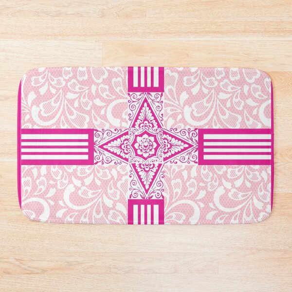 Item preview, A Cross (Pink, White) designed and sold by JazzPWall.