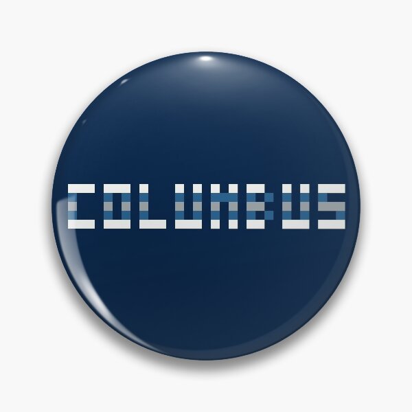 Item preview, Pixel NHL Columbus 2018 3rd Jersey Colors designed and sold by gkillerb.