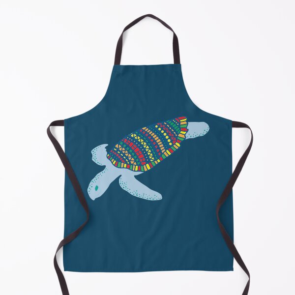 Item preview, Winter Sea Turtle 01 designed and sold by ToluaPrints.