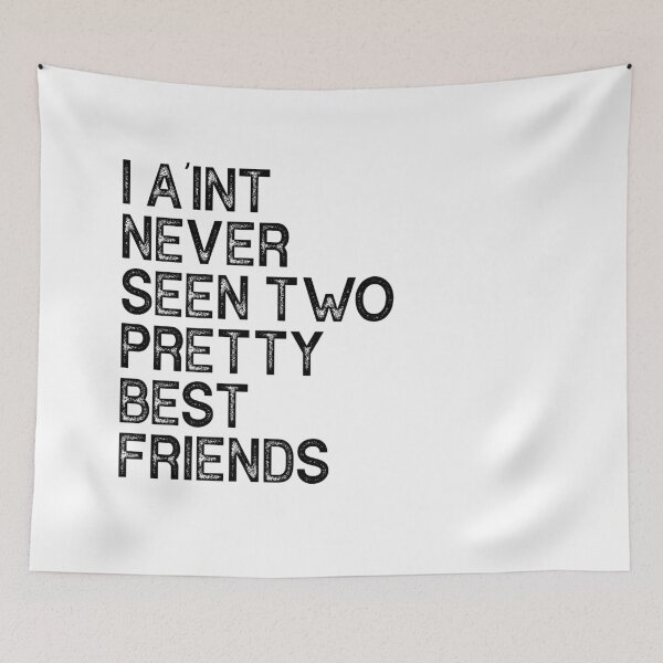 Item preview, Never Seen Two Pretty Best Friends designed and sold by GlowinUp Shop.
