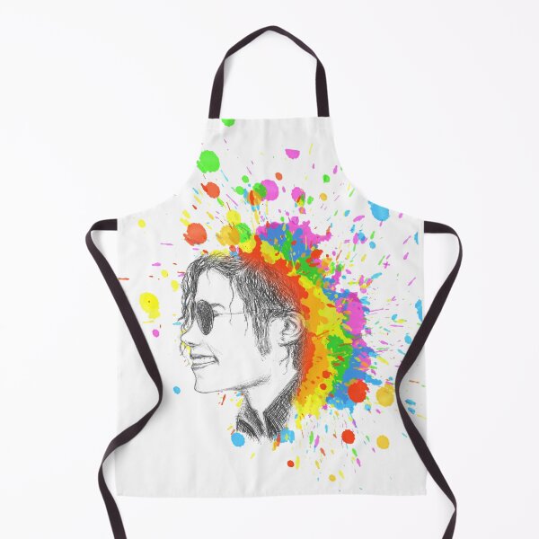 Item preview, Michael Jackson Rainbow portrait designed and sold by InkLove.