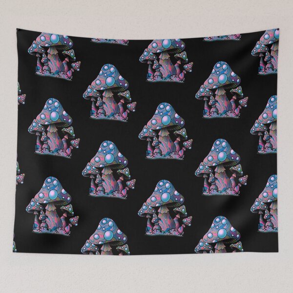 Item preview, Pink trippy mushroom design designed and sold by LPdesigns2020.