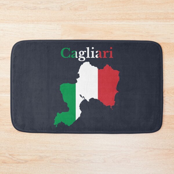 Artikelvorschau, Provinz Cagliari Karte, Italienische Provinz. entworfen und verkauft von marosharaf.