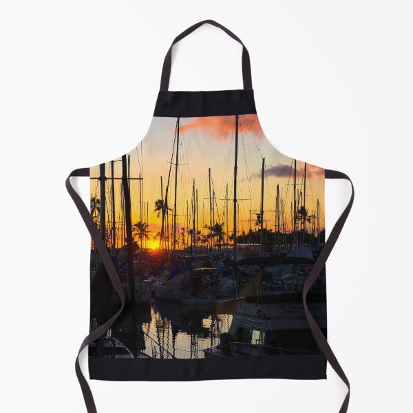 Item preview, Sun Setting at the Harbor designed and sold by Lucinda Walter.