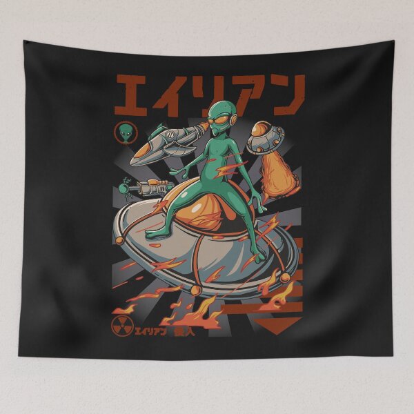 Item preview, Alien invasion designed and sold by aref54311.
