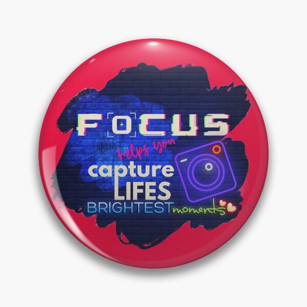 Item preview, Focus Helps You Capture Lifes Brightest Moments designed and sold by 1stopselfieshop.