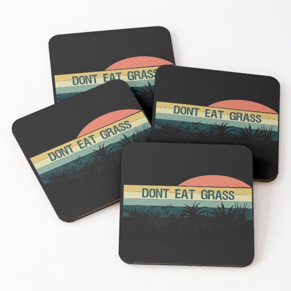 Item preview, DONT EAT GRASS : green style/vegan lover/ Funny grass designed and sold by Houssemanthony.