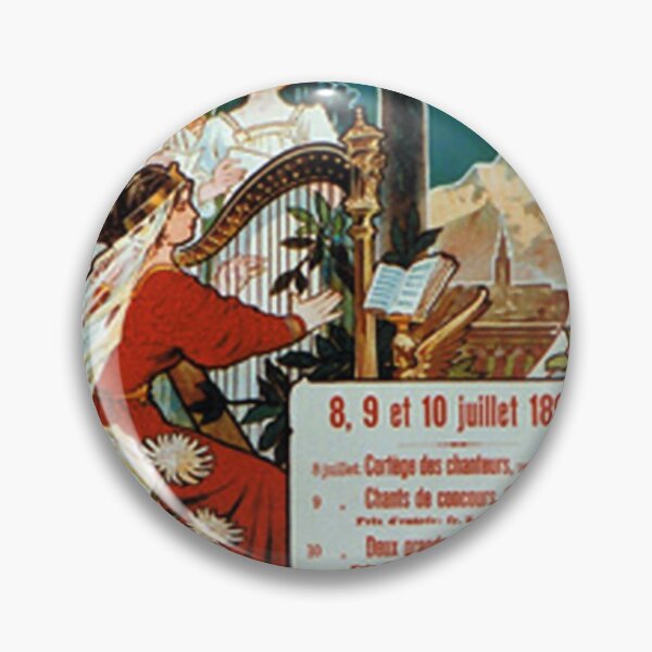 Item preview, retro fete federale de chant berne designed and sold by CorasPosters.