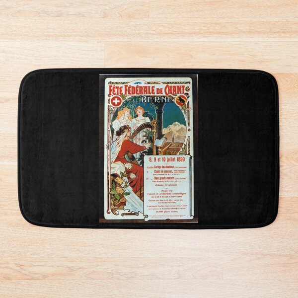 Item preview, retro fete federale de chant berne designed and sold by CorasPosters.