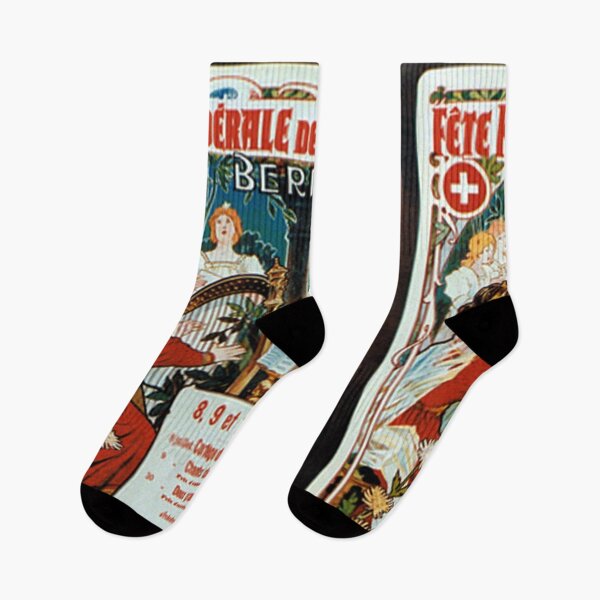 Item preview, retro fete federale de chant berne designed and sold by CorasPosters.