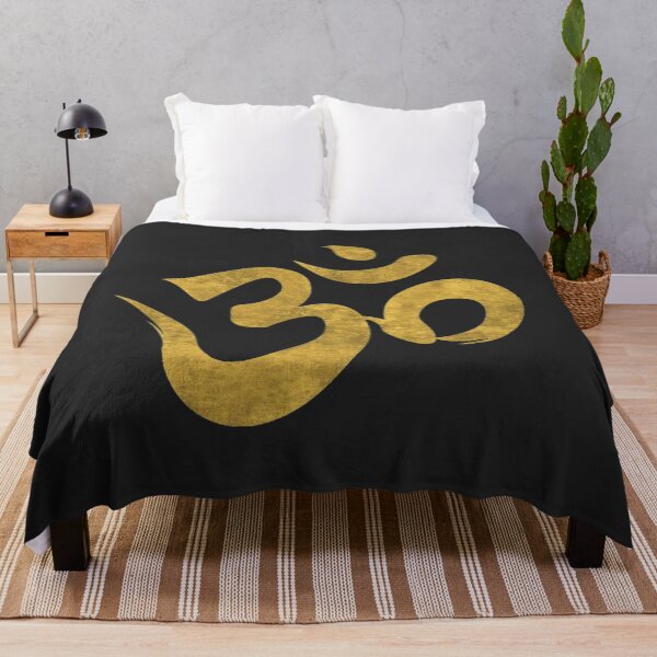 Item preview, Gold Ohm symbol - spiritual designed and sold by baligaia.