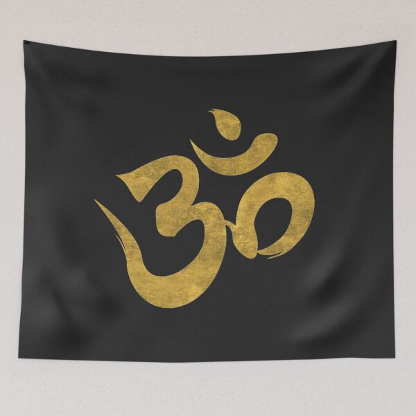 Item preview, Gold Ohm symbol - spiritual  designed and sold by baligaia.