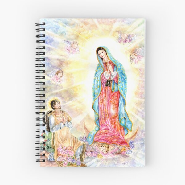 Item preview, The Virgin of Guadalupe with St Juan Diego designed and sold by Cristina  Hansen.
