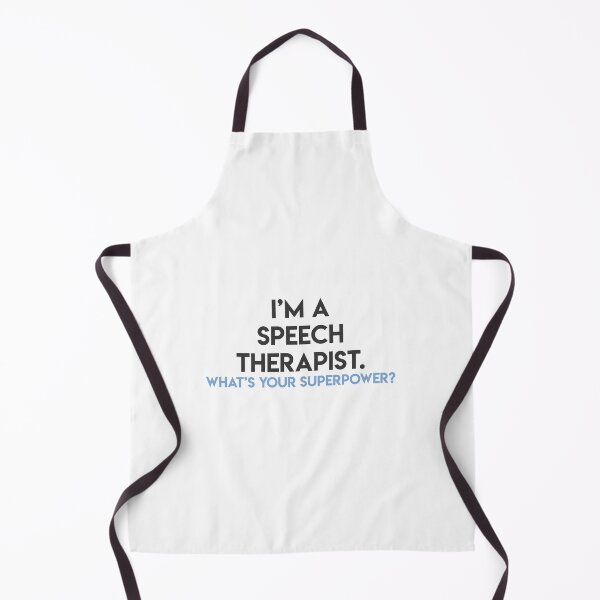 Item preview, i'm a speech therapist. what's your superpower? designed and sold by lohtus.