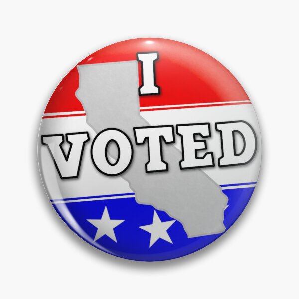 Item preview, California - I Voted designed and sold by @  CC.Creative.Studios.