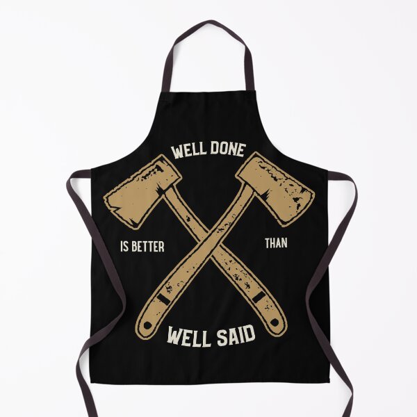 Item preview, Motivational slogan with 2 Brown Axes designed and sold by SimplePickUps.
