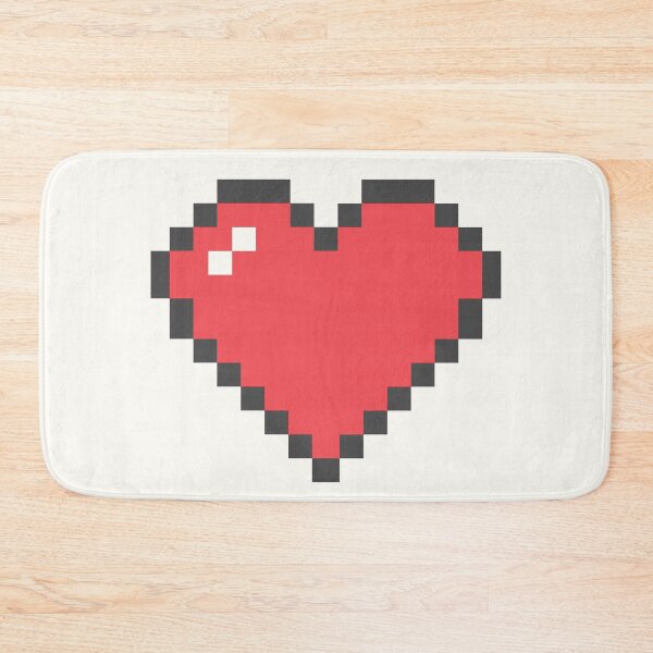 Item preview, Pixelated Vintage Color Heart designed and sold by MixedBagMerch.